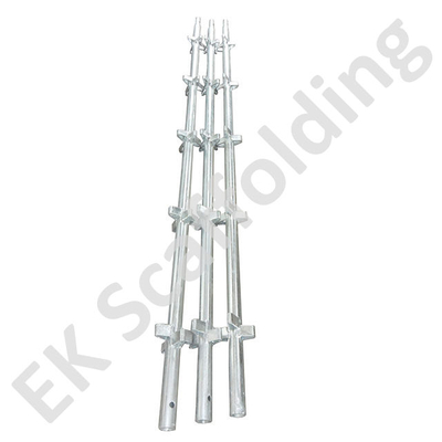 Sistema di ponteggi verticale galvanizzato verniciato standard Kwikstage